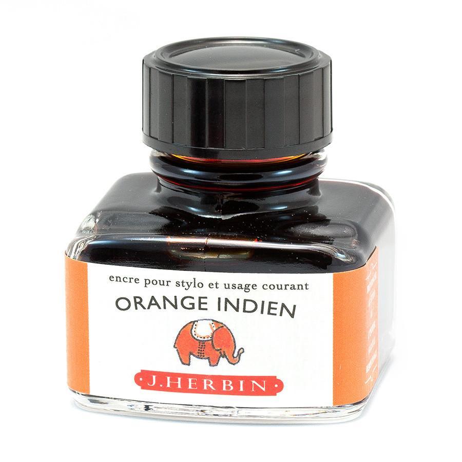 J. Herbin Fountain Pen Ink Bottles Ink Refill J. Herbin Indian Orange