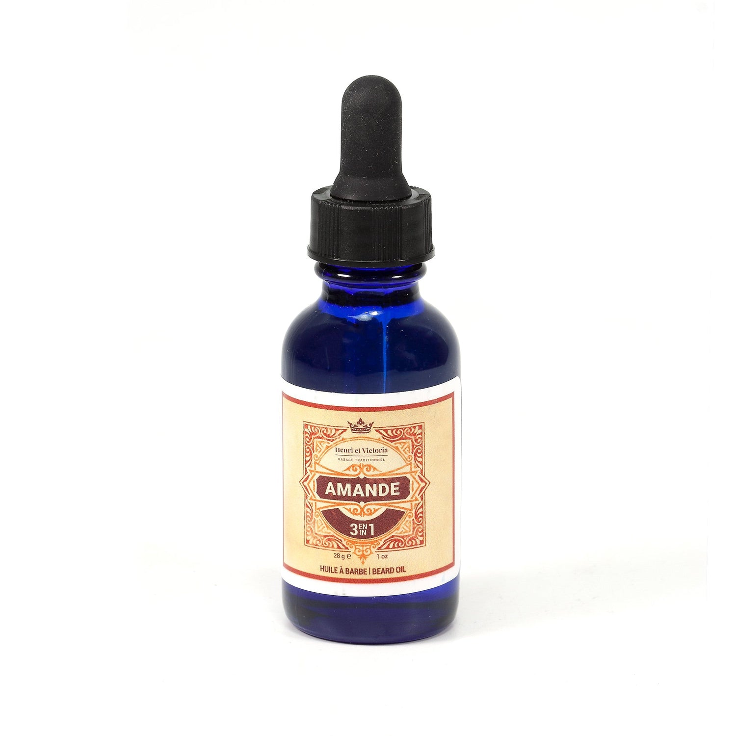 Henri et Victoria 3-in-1 Beard Oil Beard Oil Henri et Victoria Amande