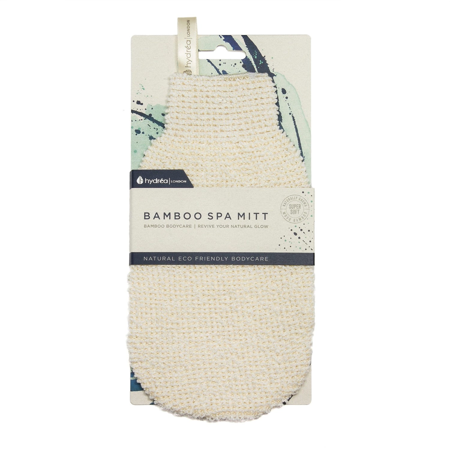 Hydrea London Bamboo Bodycare Exfoliating Mitt Body Exfoliating Mitt The Natural Sea Sponge Co