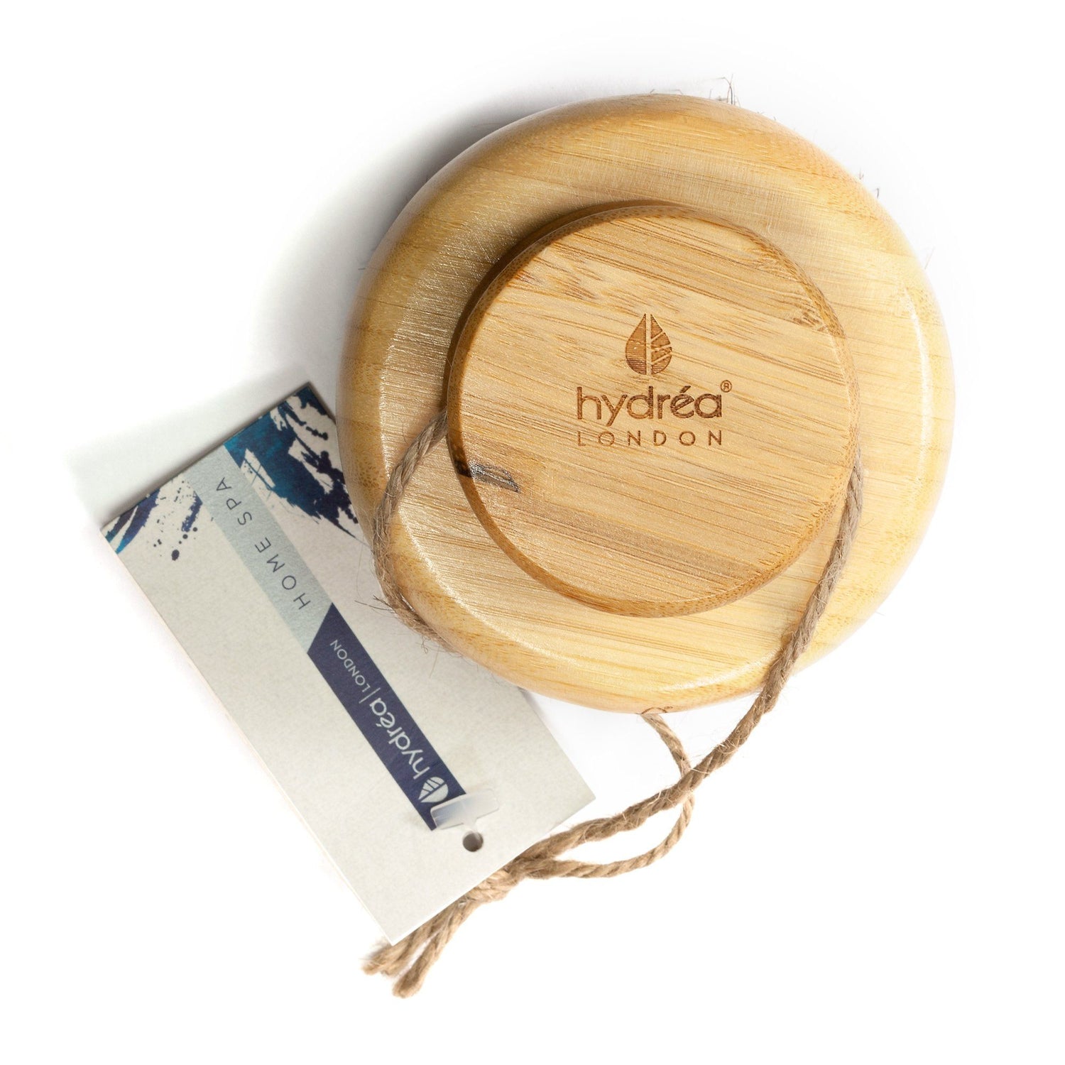 Hydrea London Head and Body Brush, Horse Hair and Cactus Bristles with Bamboo Handle Body Brush The Natural Sea Sponge Co