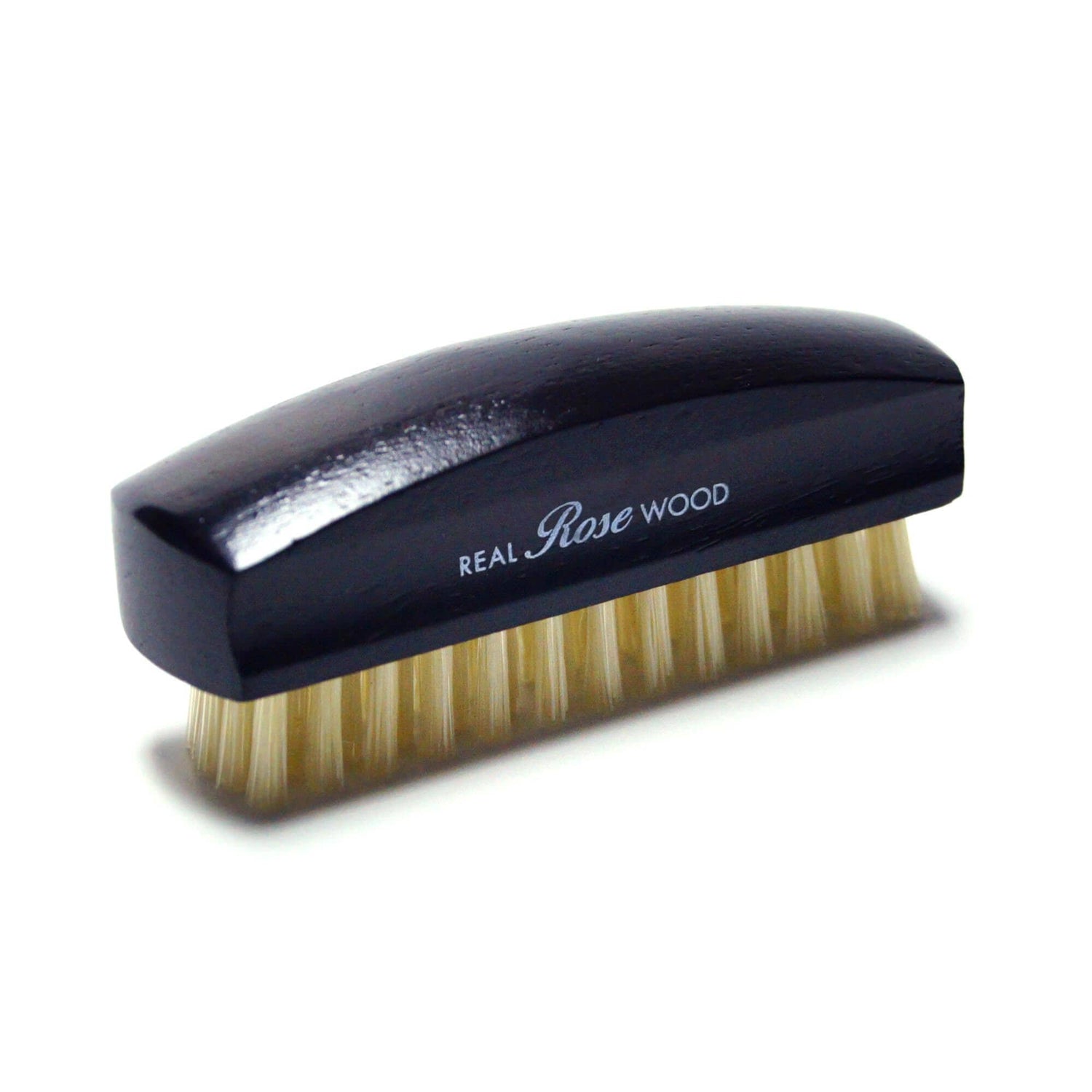 Hydrea London Rosewood Nail Brush with Natural Bristle Nail Brush The Natural Sea Sponge Co