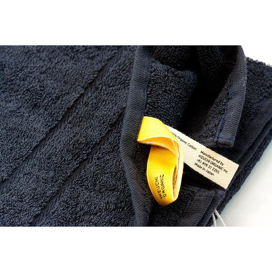 Ikeuchi Organic 120 Cotton Towel, Navy Towel Ikeuchi