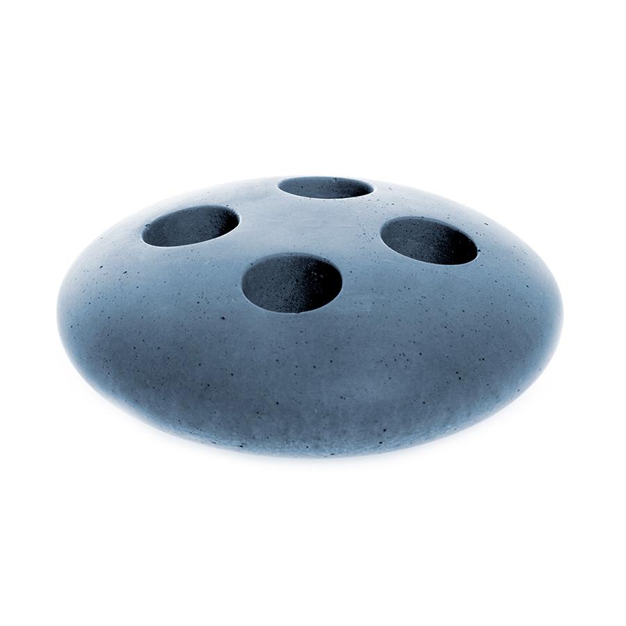 Iris Hantverk Concrete Toothbrush Holder Bath Accessory Iris Hantverk Blue