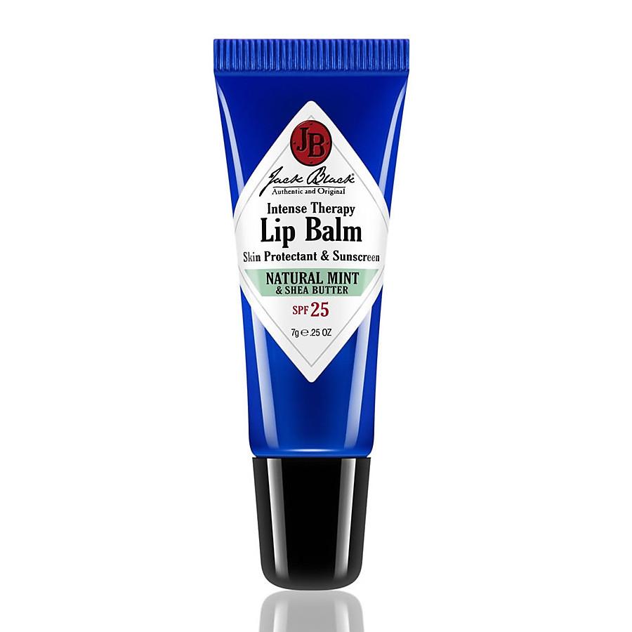 Jack Black Intense Therapy Lip Balm SPF 25, Mint and Shea Butter Lip Balms Jack Black