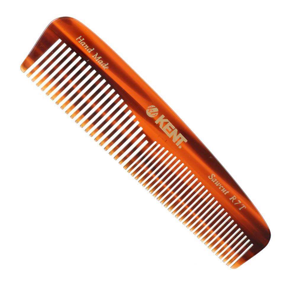 Kent R7T Handmade Double-Tooth Pocket Comb Comb Kent