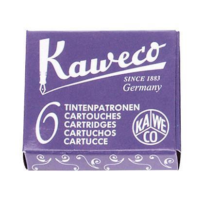 Kaweco Fountain Pen Ink Cartridges, 6-pack Ink Refill Kaweco Summer Purple