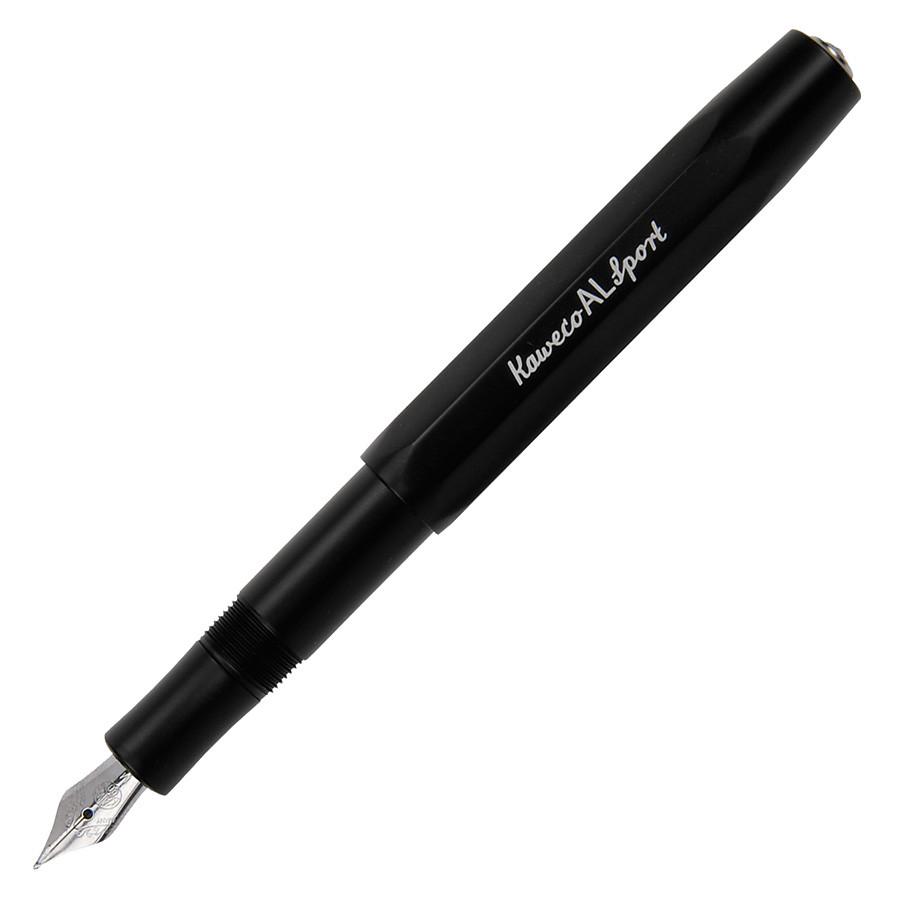 Kaweco AL Sport Aluminum Fountain Pen, Black Fountain Pen Kaweco