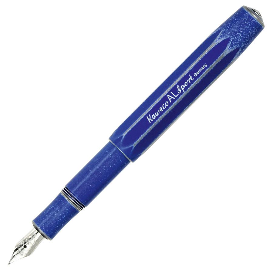 Kaweco AL Sport Stonewashed Fountain Pen, Blue Fountain Pen Kaweco