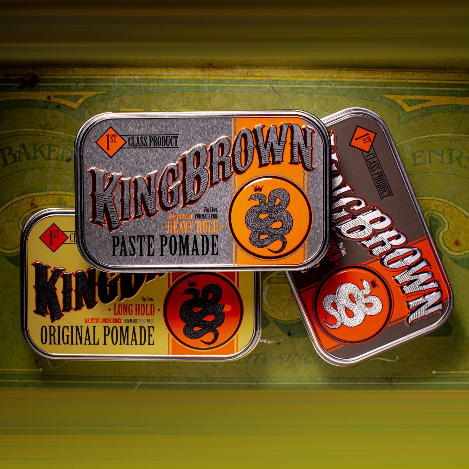 King Brown Paste Pomade Hair Pomade King Brown