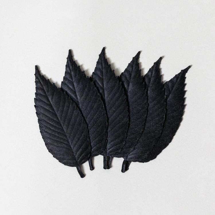 HA KO Paper Incense, Black Set of 6 Incense HA KO