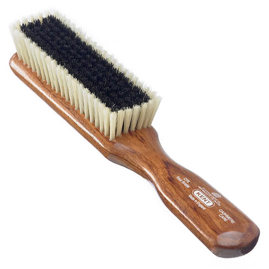 Kent CP6 Mahogany Pure Bristle Cashmere Clothes Brush Hair Brush Kent
