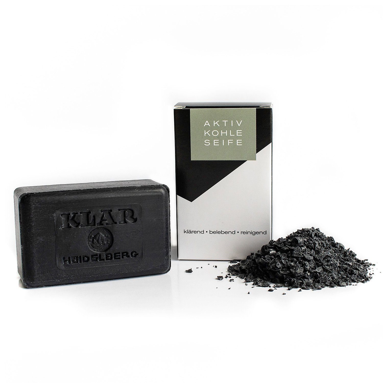 Klar's Facial Soap Face Wash Klar Seifen Activated Charcoal