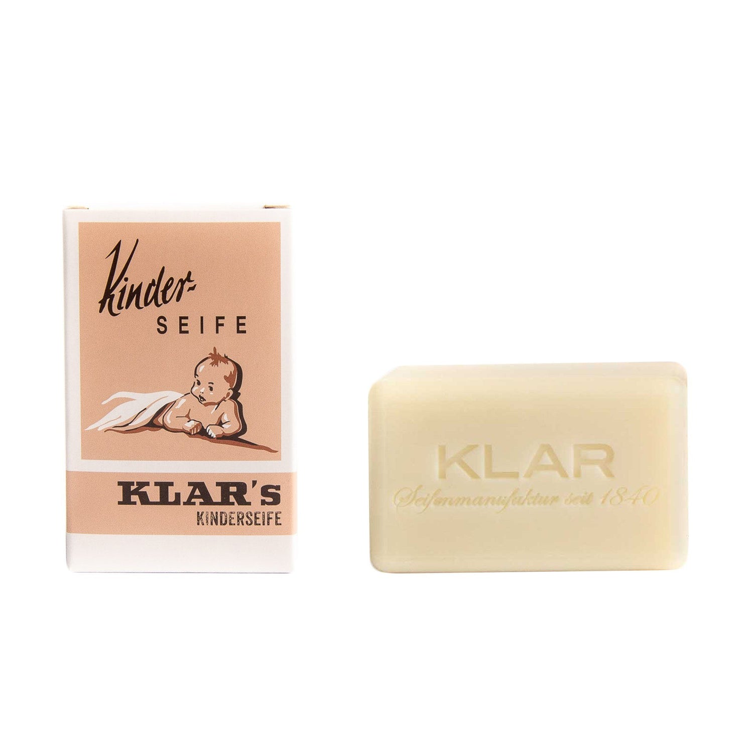 Klar's Soap for Children, Hand Size Body Soap Klar Seifen
