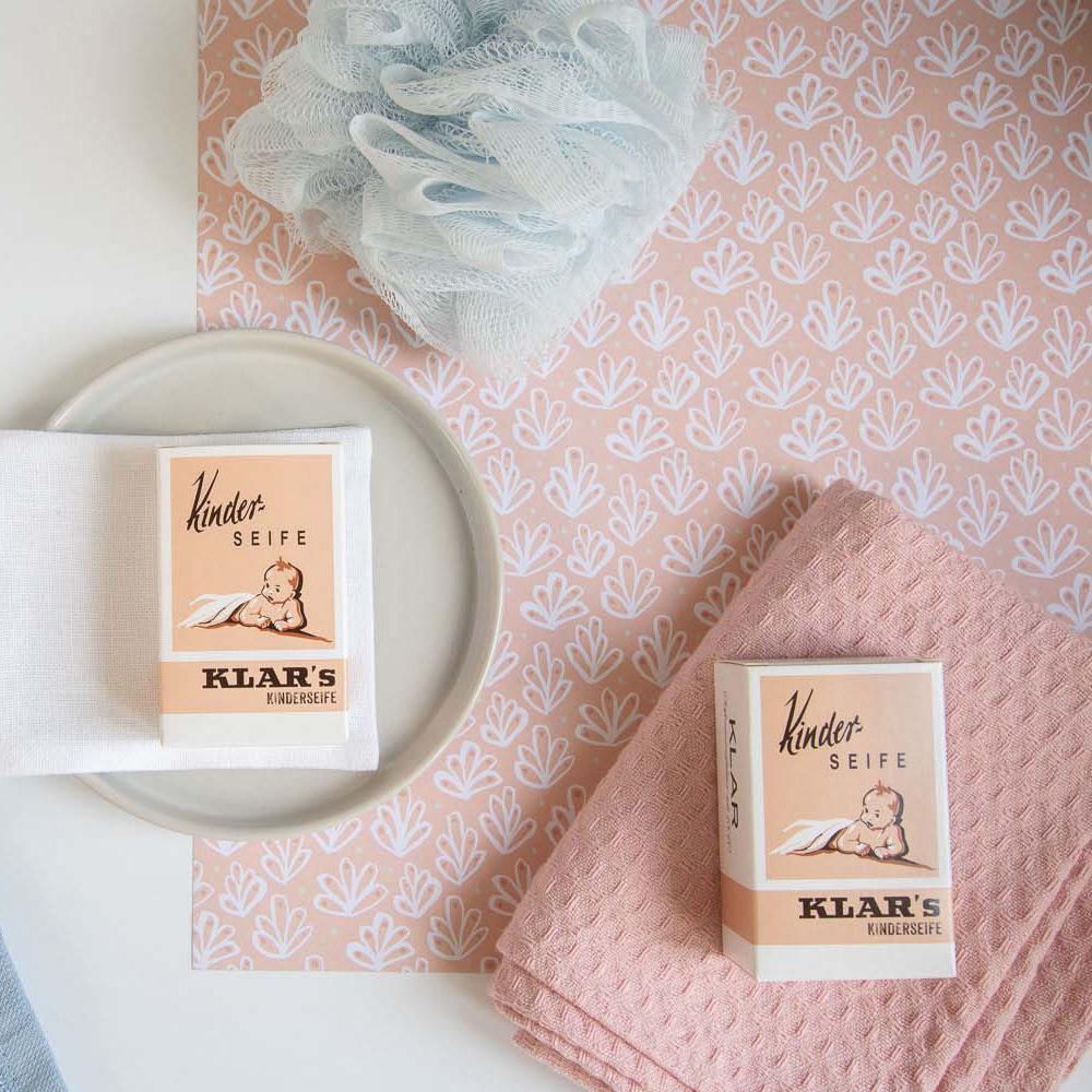Klar's Soap for Children, Hand Size Body Soap Klar Seifen