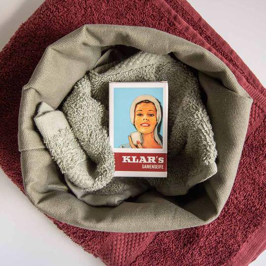 Klar's Ladies' Hand Size Soap, Palm Oil-Free Body Soap Klar Seifen 