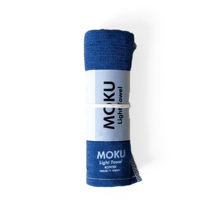 Kontex Moku Light Towel, Navy Towel Japanese Exclusives Hand Towel (106.68 x 31.75 cm)