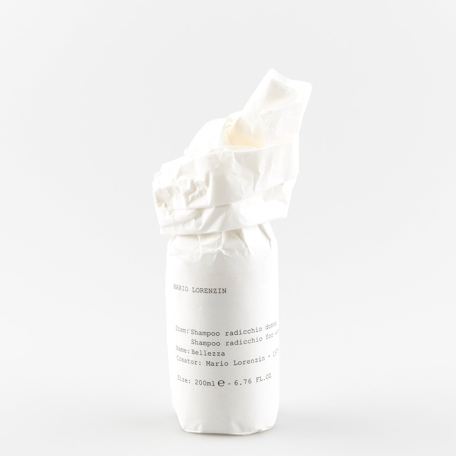 Mario Lorenzin - 1975 ‘Bellezza’ Radicchio Shampoo for Women Shampoo Mario Lorenzin - 1975
