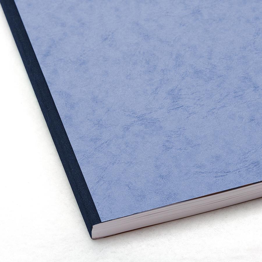 Clairefontaine Basics 8 x 11 Clothbound Notebook in Blue, Lined Notebook Other