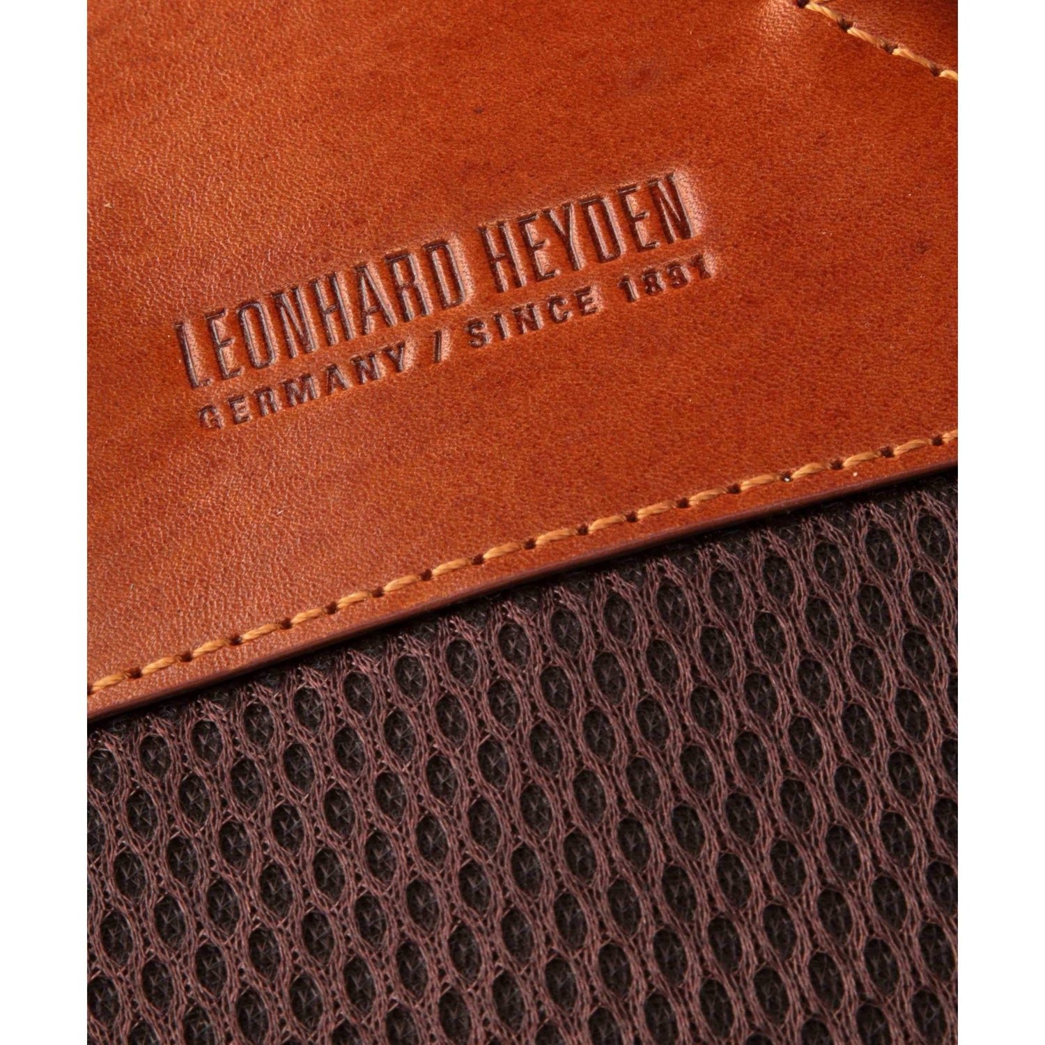 Leonhard Heyden Cambridge Leather Backpack with 15