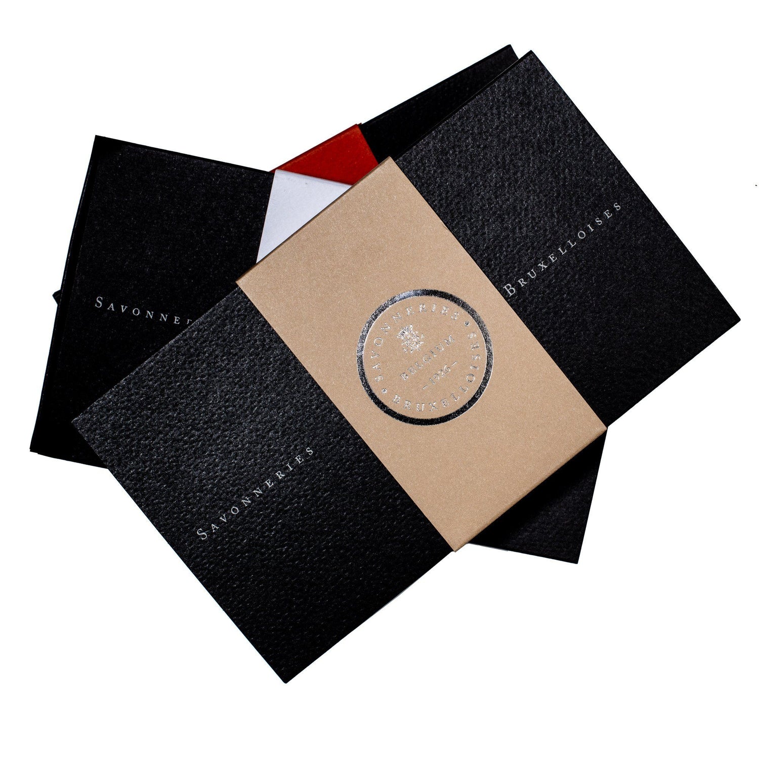 Savonneries Bruxelloises Exclusive Box, Black Roses Body Soap Savonneries Bruxelloises