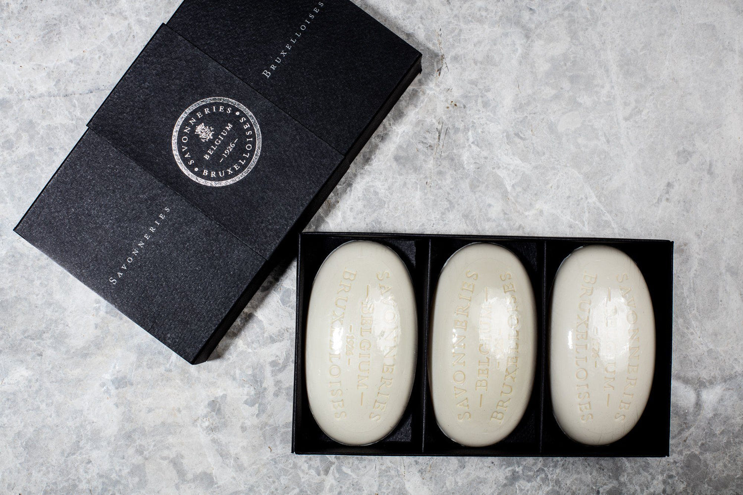 Savonneries Bruxelloises Exclusive Box, Mango Body Soap Savonneries Bruxelloises