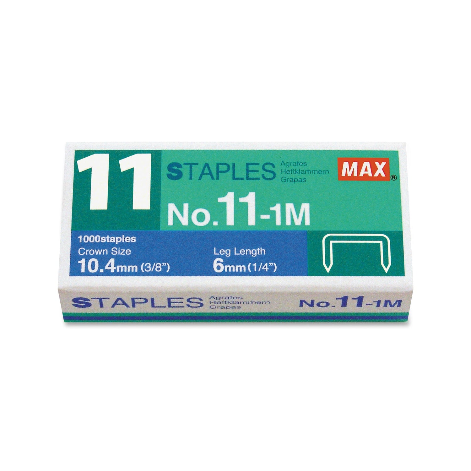 1000 Max No.11-1M Staples for HD-11FLK Vaimo 11 Staples Max
