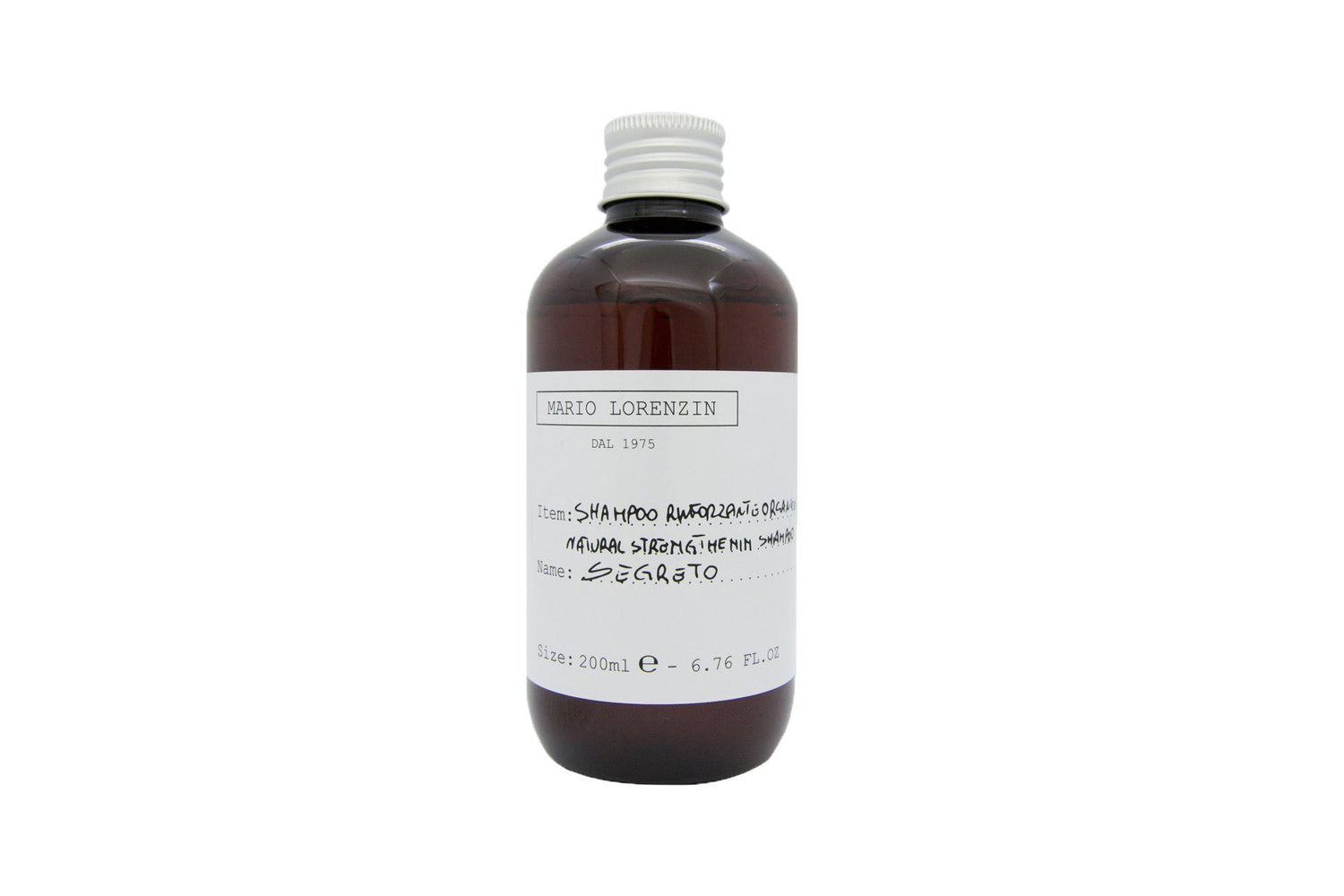 Mario Lorenzin - 1975 ‘Segreto’ Natural Strengthening Shampoo for Women Shampoo Mario Lorenzin - 1975