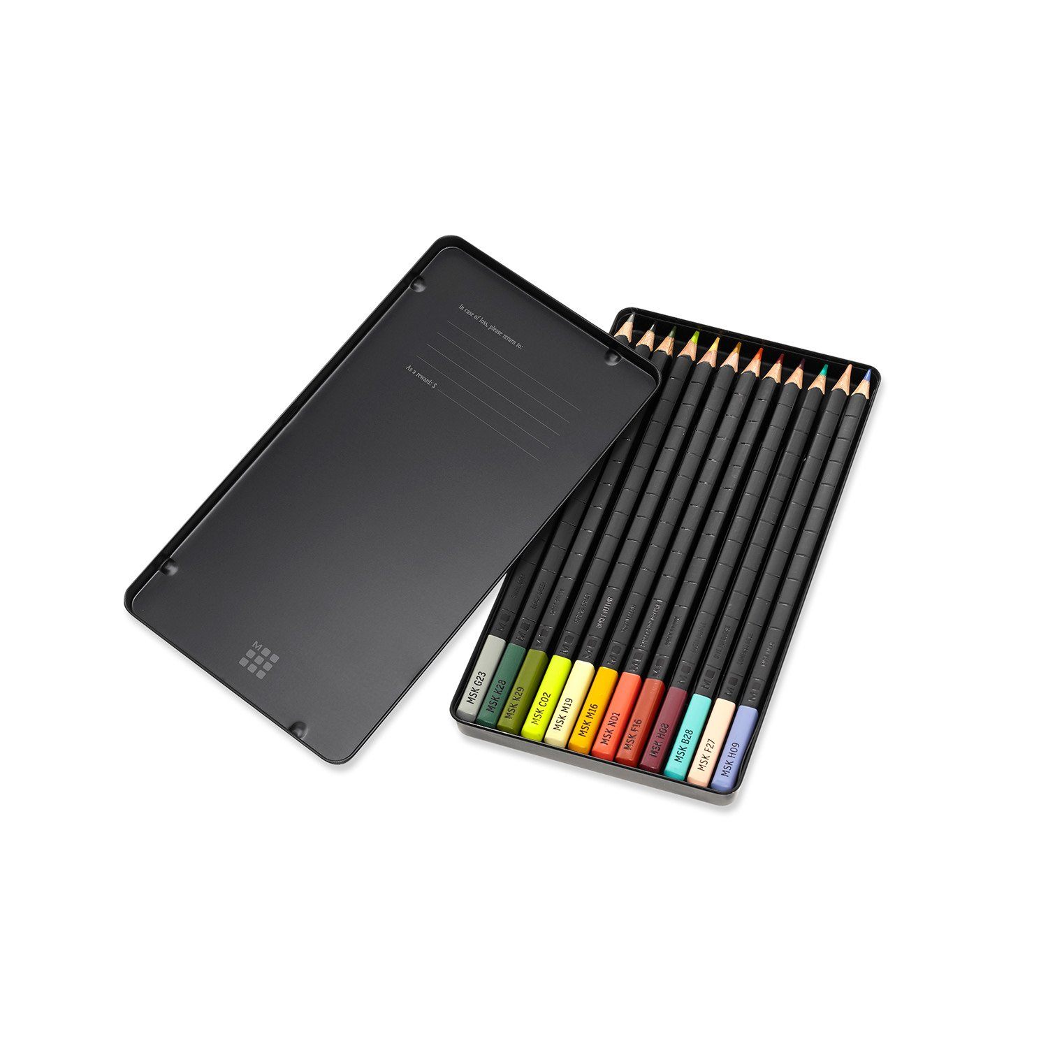 Moleskine 12 Watercolour Pencils Pencils Moleskine