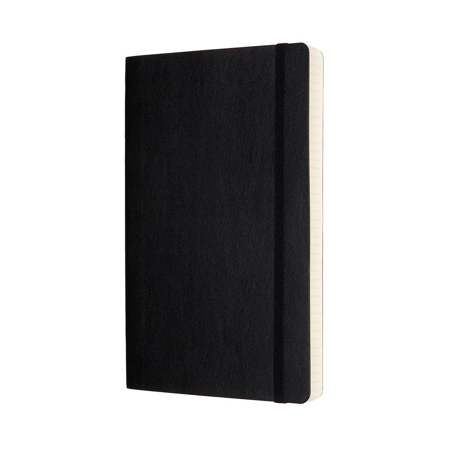 Moleskine 5 x 8 Soft Cover Classic Expanded Notebook in Black Notebook Moleskine