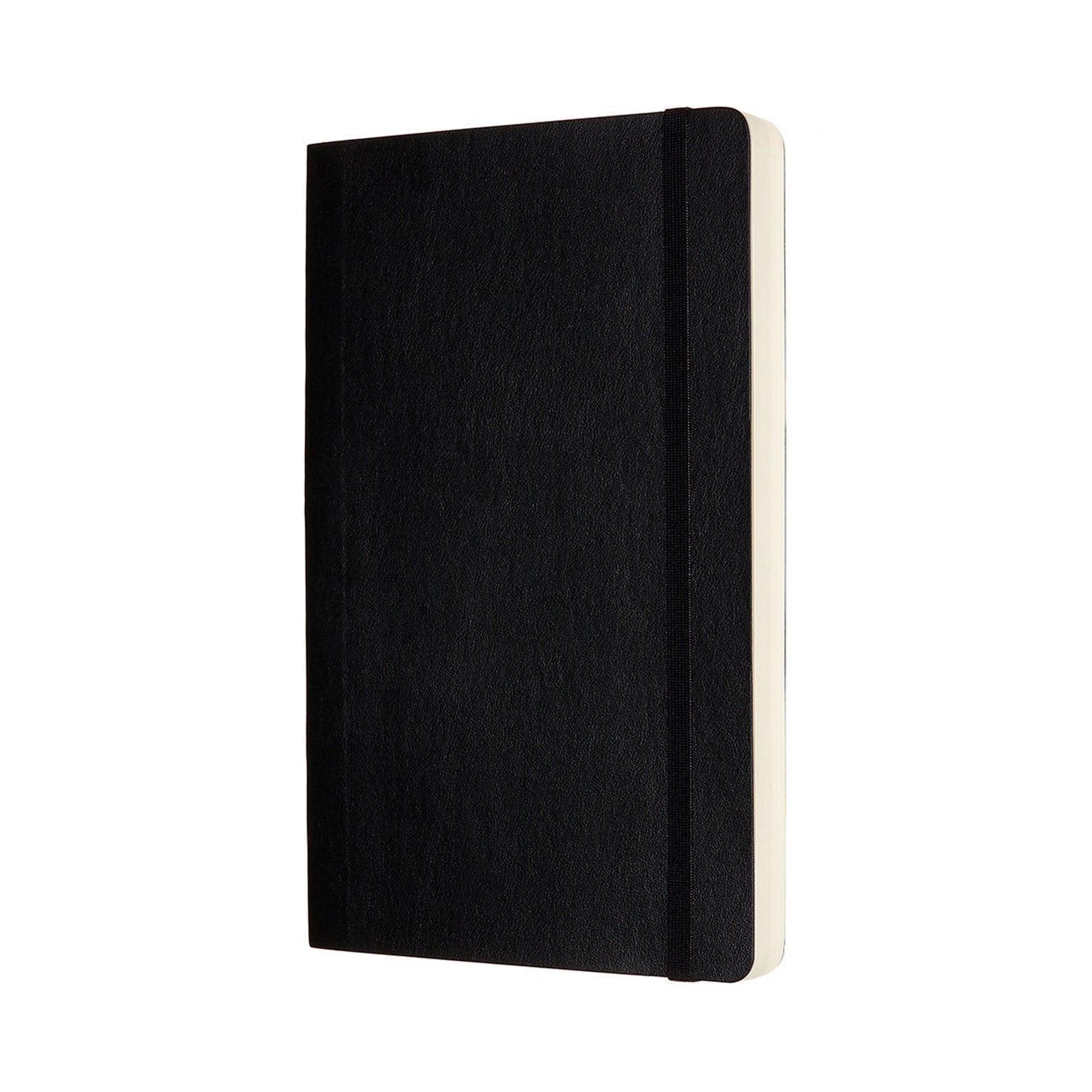 Moleskine 5 x 8 Soft Cover Classic Expanded Notebook in Black Notebook Moleskine