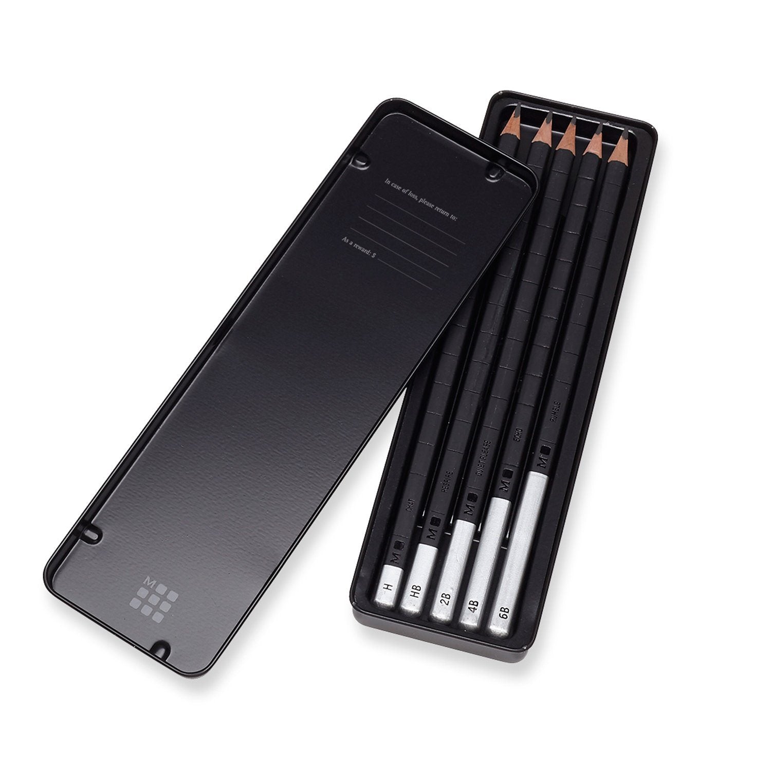 Moleskine 5-Piece Pencil Drawing Set Pencil Moleskine