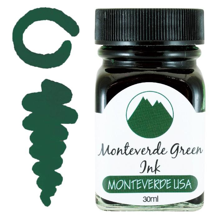 Monteverde Fountain Pen Ink Bottles Ink Refill Monteverde Monteverde Green