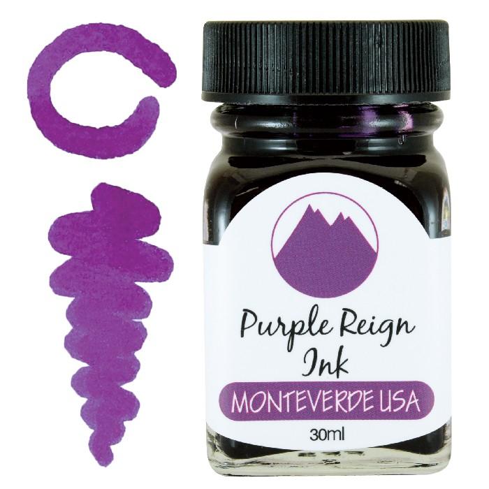 Monteverde Fountain Pen Ink Bottles Ink Refill Monteverde Purple Reign