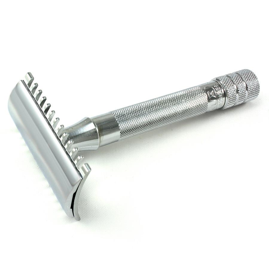 Merkur 15C Classic Open-Comb Double-Edge Safety Razor Double Edge Safety Razor Merkur