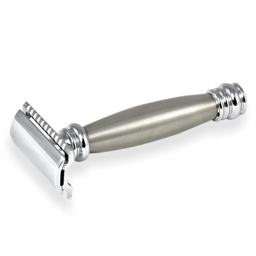 Merkur 43C Stainless Steel Handle Double-Edge Safety Razor Double Edge Safety Razor Merkur