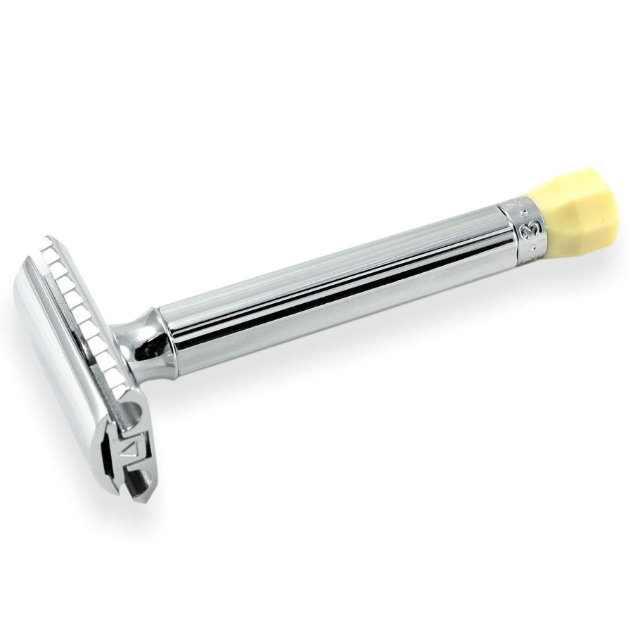 Merkur Progress Long-Handle Adjustable Safety Razor Double Edge Safety Razor Merkur