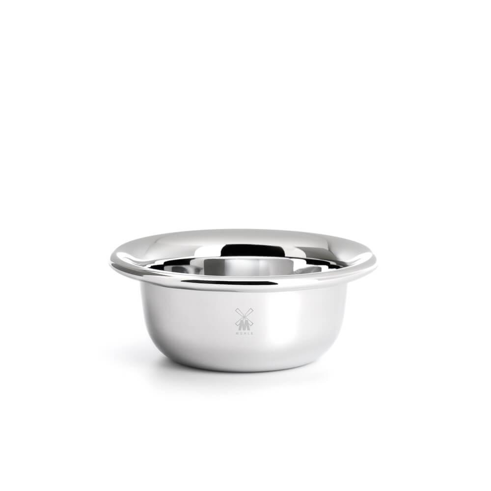 Muhle Stainless Steel Shaving Bowl, Chrome Plated Shaving Bowl Discontinued