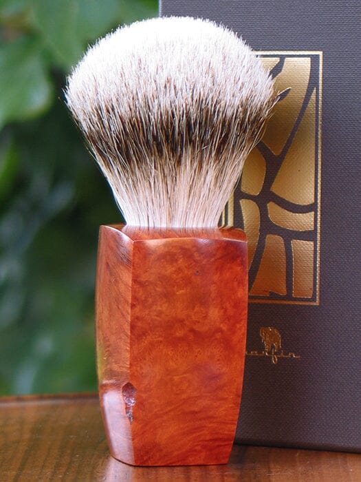 Scratch and Dent Fendrihan Marfin Handmade Silvertip Badger Shaving Brush, #321 (Broken Wax Seal) 