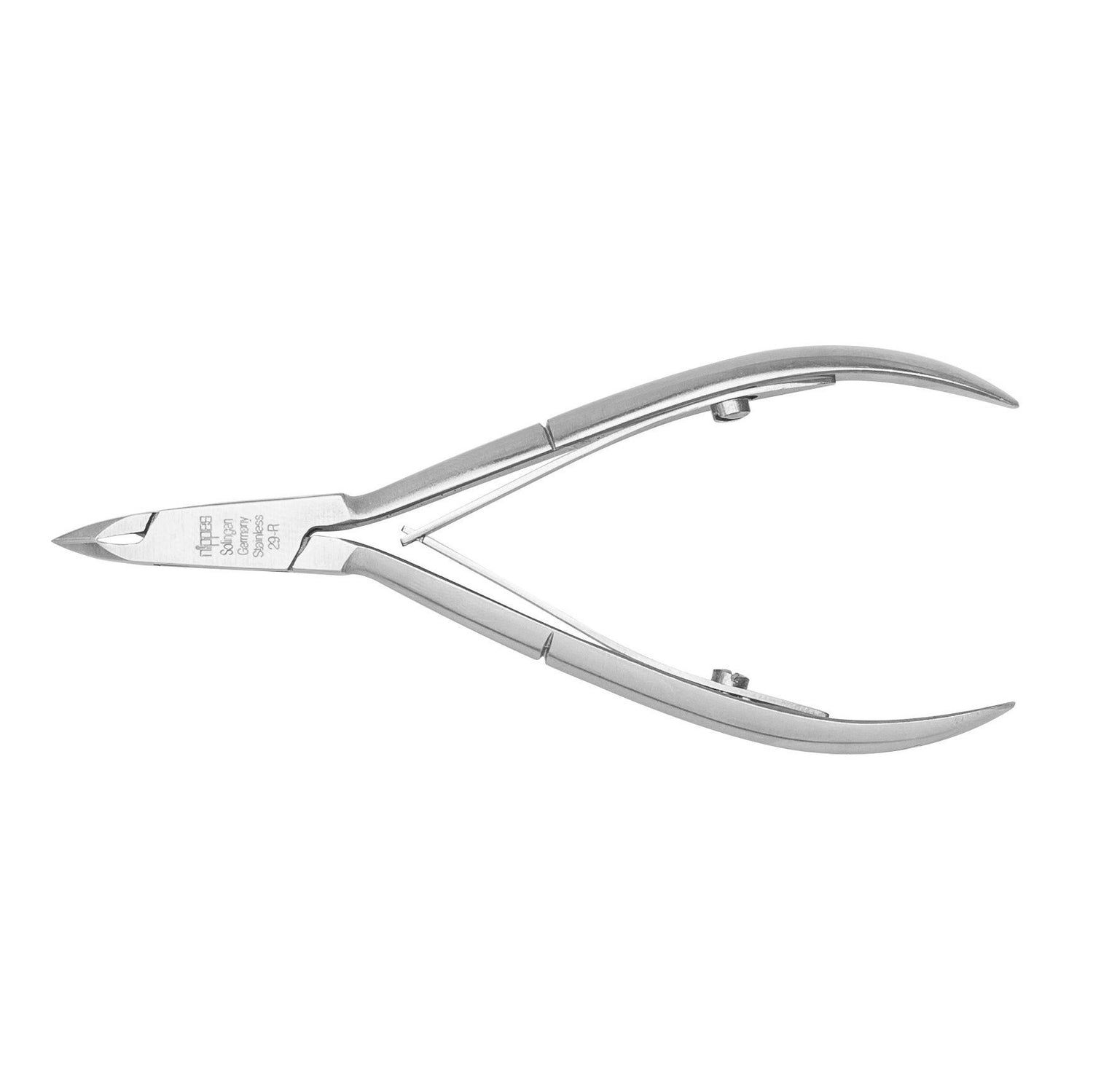 Nippes Solingen 7-Piece Manicure Set, Brown Leather Snap Case Manicure Set Nippes Solingen