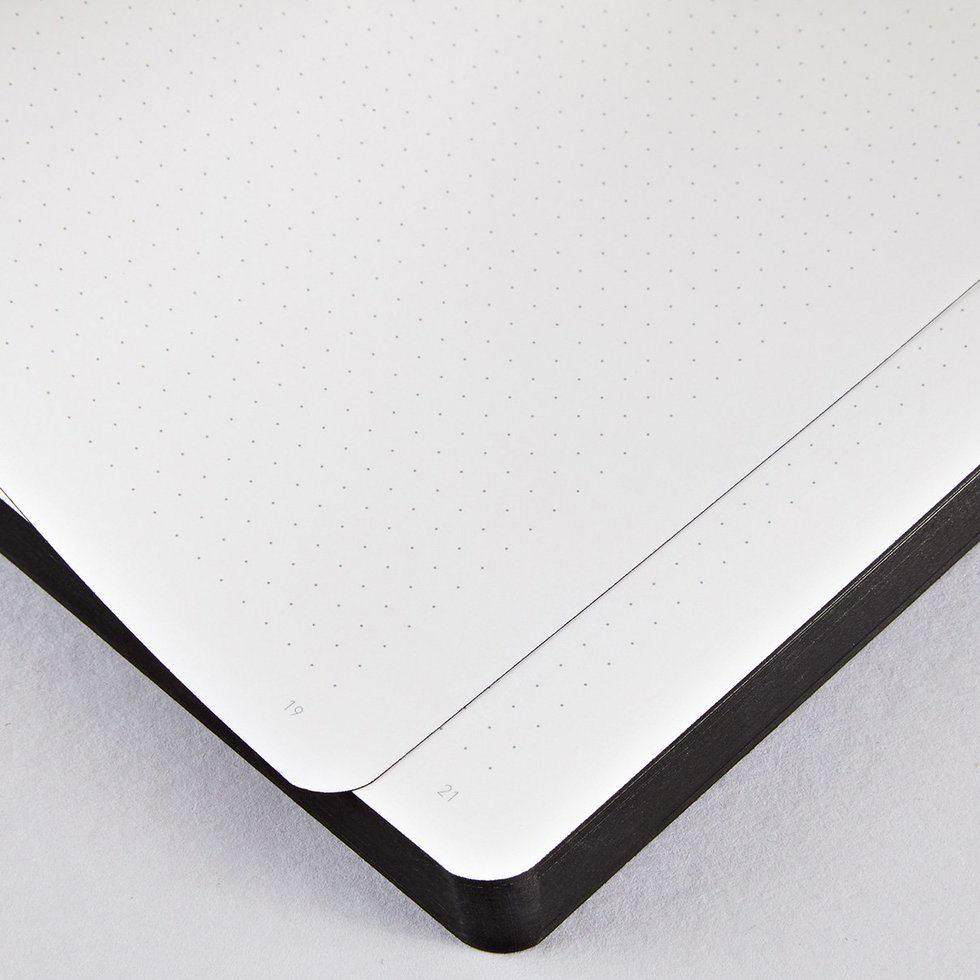 Nuuna Nightflight L Light Notebook, NYC Silver Notebook Nuuna