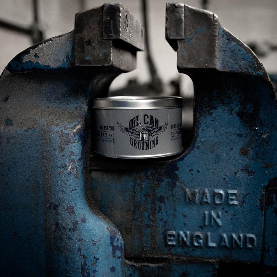 Oil Can Grooming Blue Collar Original Pomade Oil Can Grooming