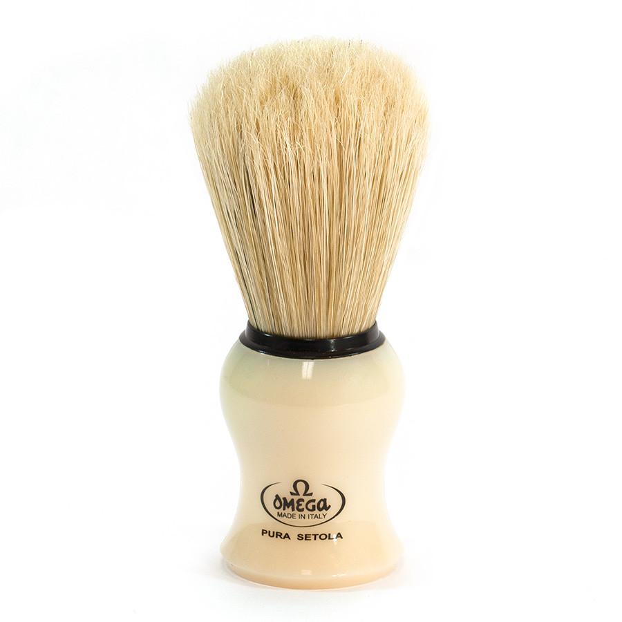 Omega 66 Boar Bristle Shaving Brush Boar Bristles Shaving Brush Omega