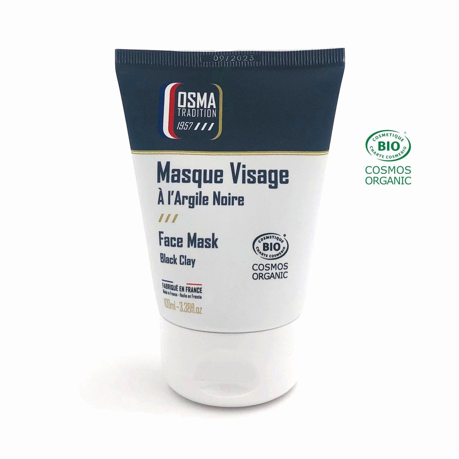 Osma Tradition Organic Face Mask, Black Clay Facial Care Laboratoires Osma