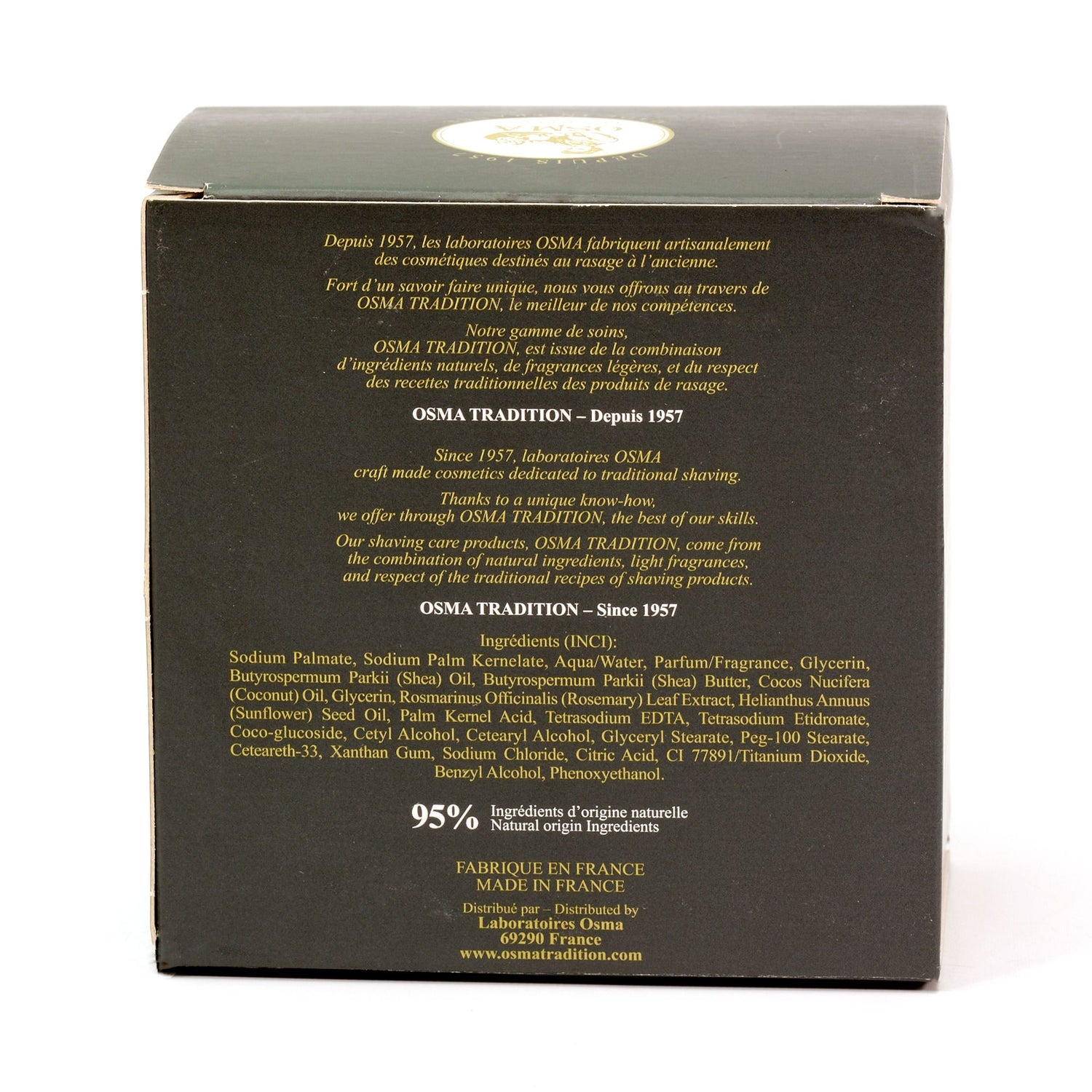 Osma Traditional Shaving Soap Shaving Soap Laboratoires Osma