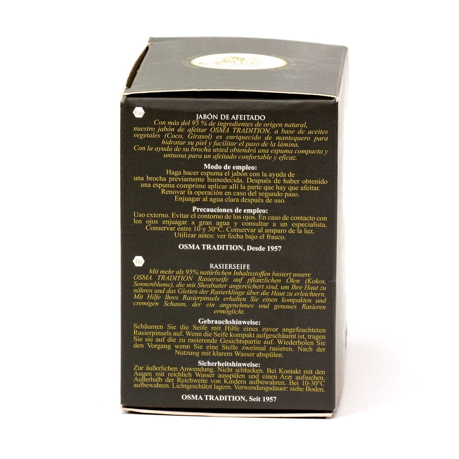 Osma Traditional Shaving Soap Shaving Soap Laboratoires Osma