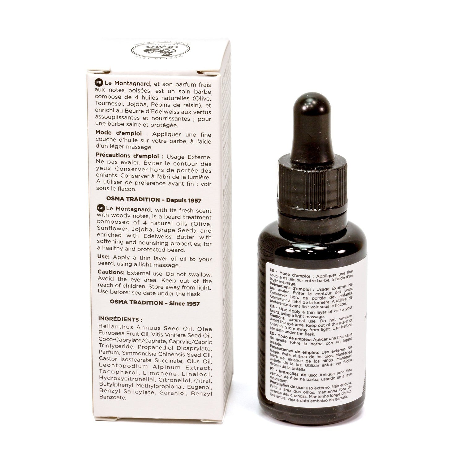 Osma Tradition Beard Oil Beard Oil Laboratoires Osma