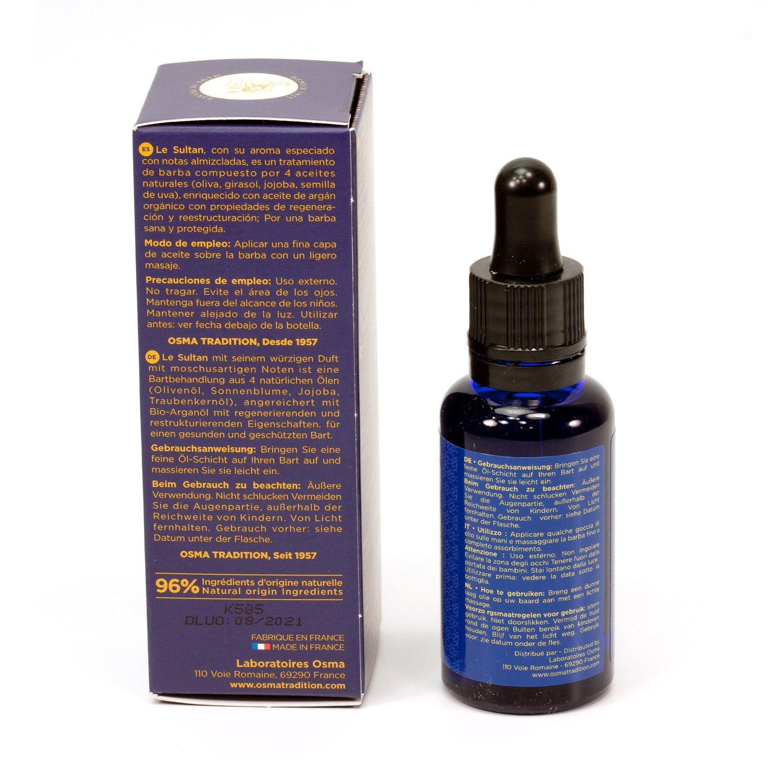 Osma Tradition Beard Oil Beard Oil Laboratoires Osma