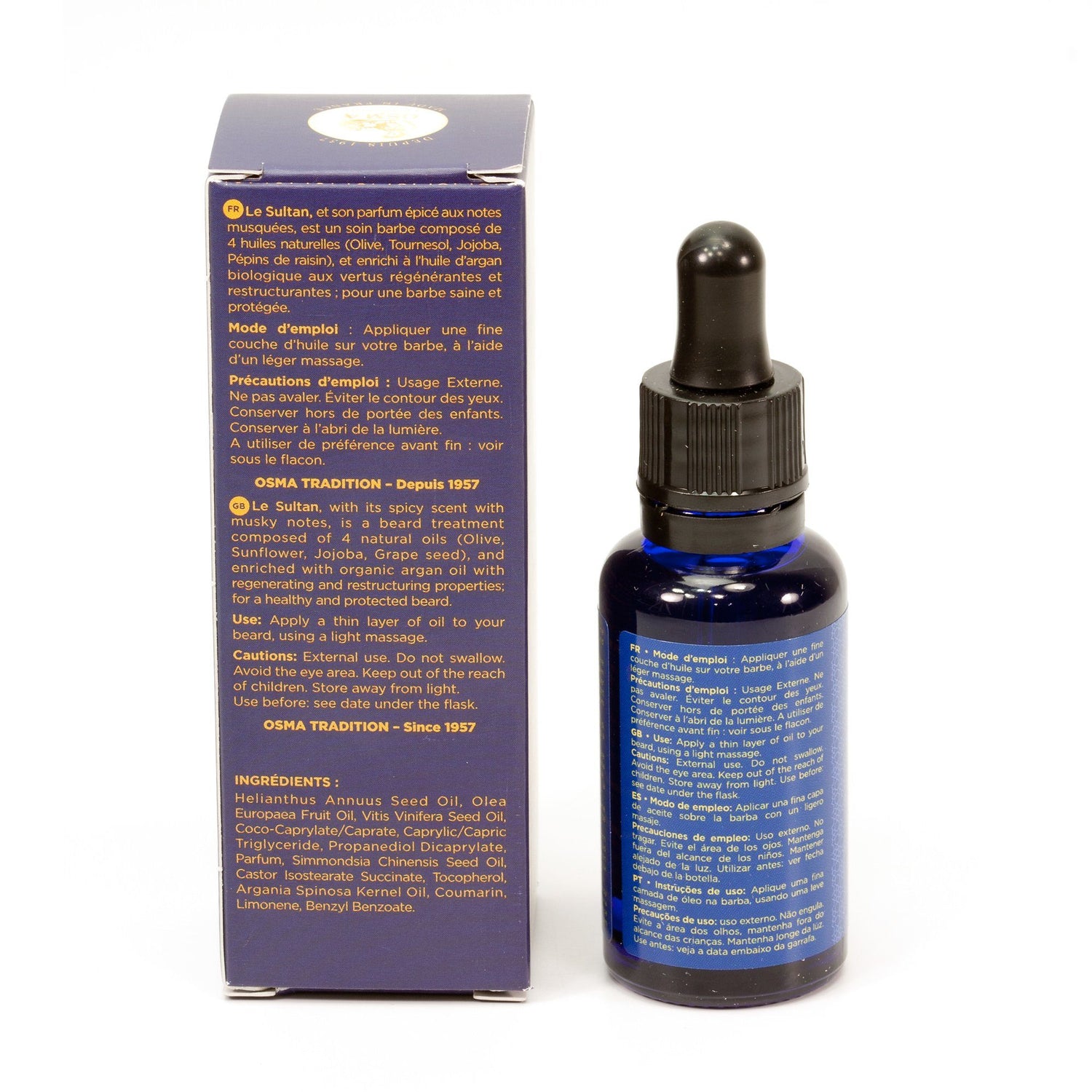 Osma Tradition Beard Oil Beard Oil Laboratoires Osma