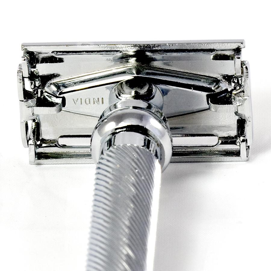 Parker 99R Barberpole Double-Edge Razor, Butterfly Opening Double Edge Safety Razor Parker Razors