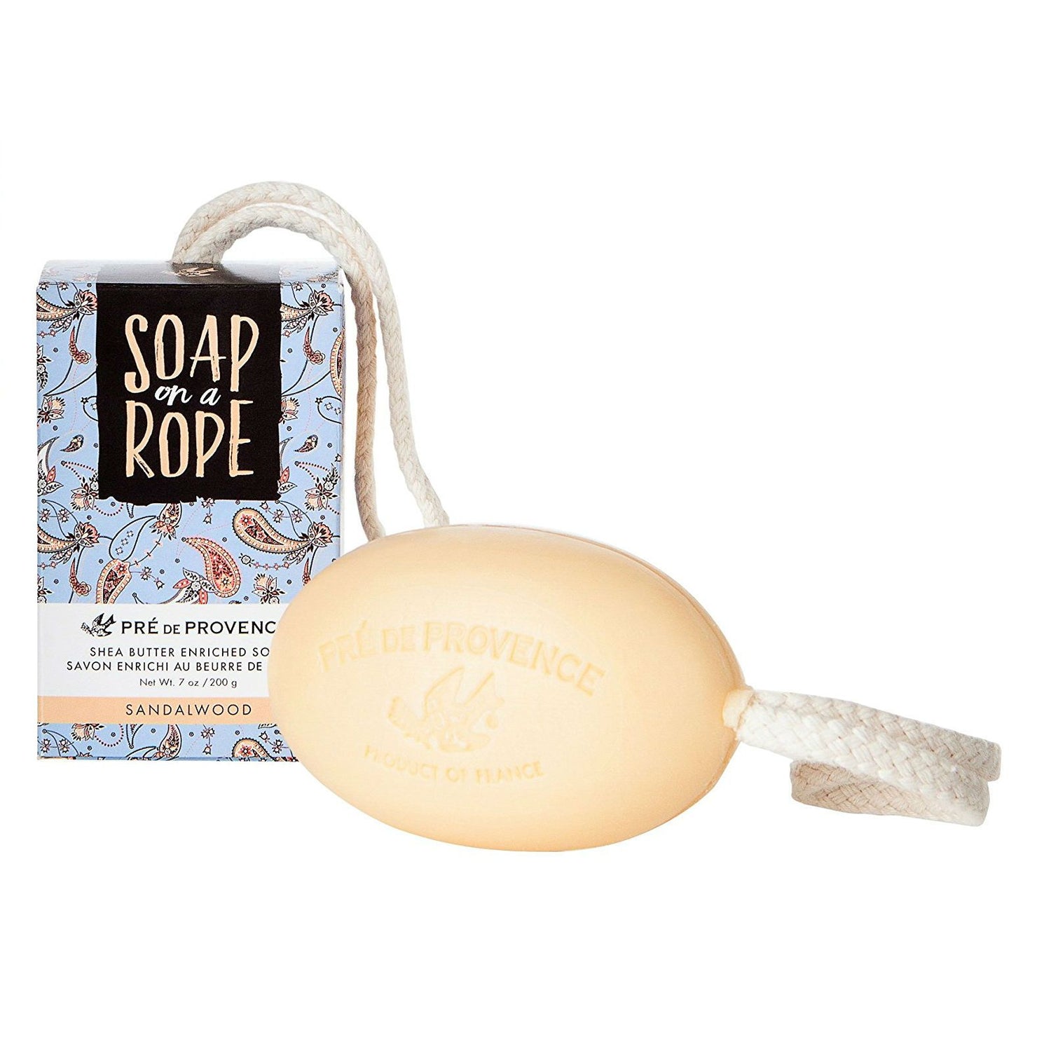 Pre de Provence Soap on a Rope Body Soap Pre de Provence Sandalwood